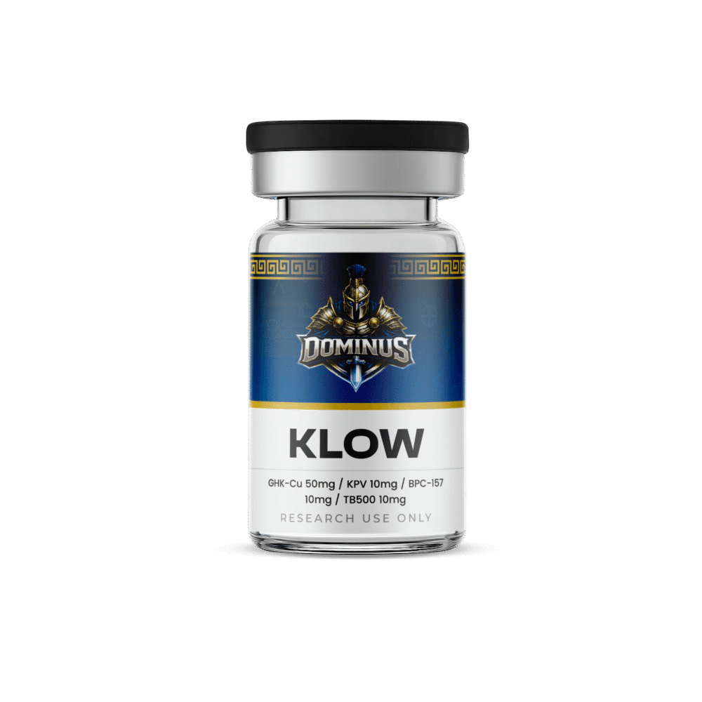 KLOW - GHK-Cu (50mg) / KPV (10mg) / BPC-157 (10mg) / TB500 (10mg)